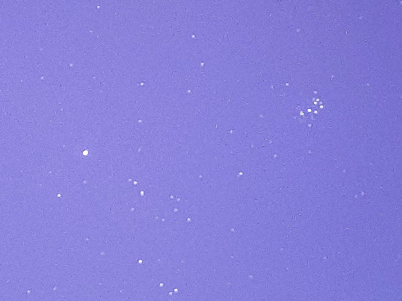 Tähtitaivaaseen zoomattu kuva, joka on otettu puhelimella